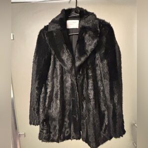 Zara Black Teddy Jacket